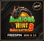 Mahjong Wins 3 Black Scatter Free Spin 800 X 15